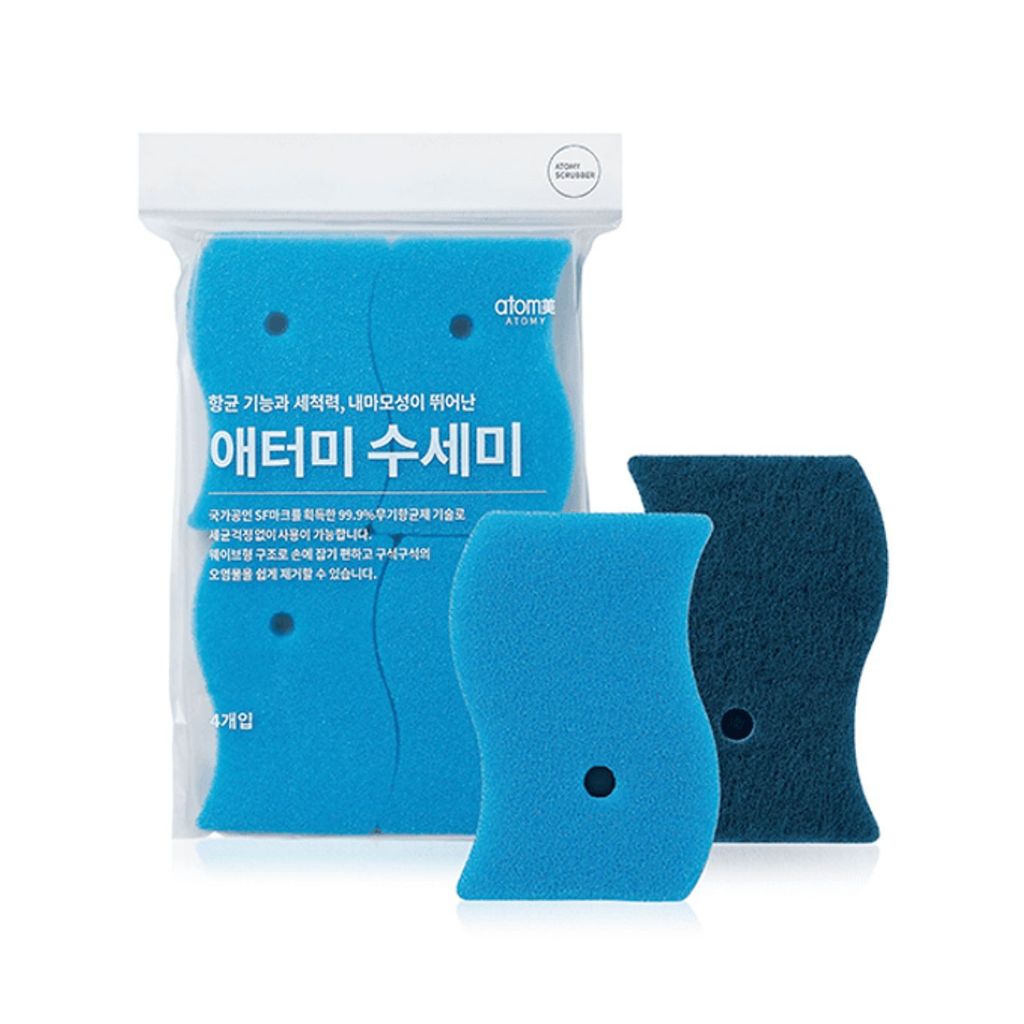 SG Atomy Scrubber*1set of 4ea | Shopee Singapore