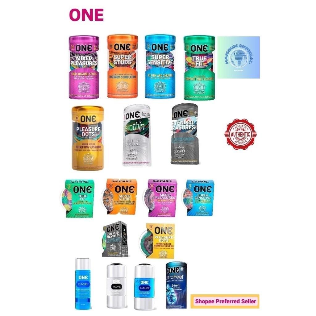 ONE Condom 3s-12s *Discreet Packing* | Shopee Singapore