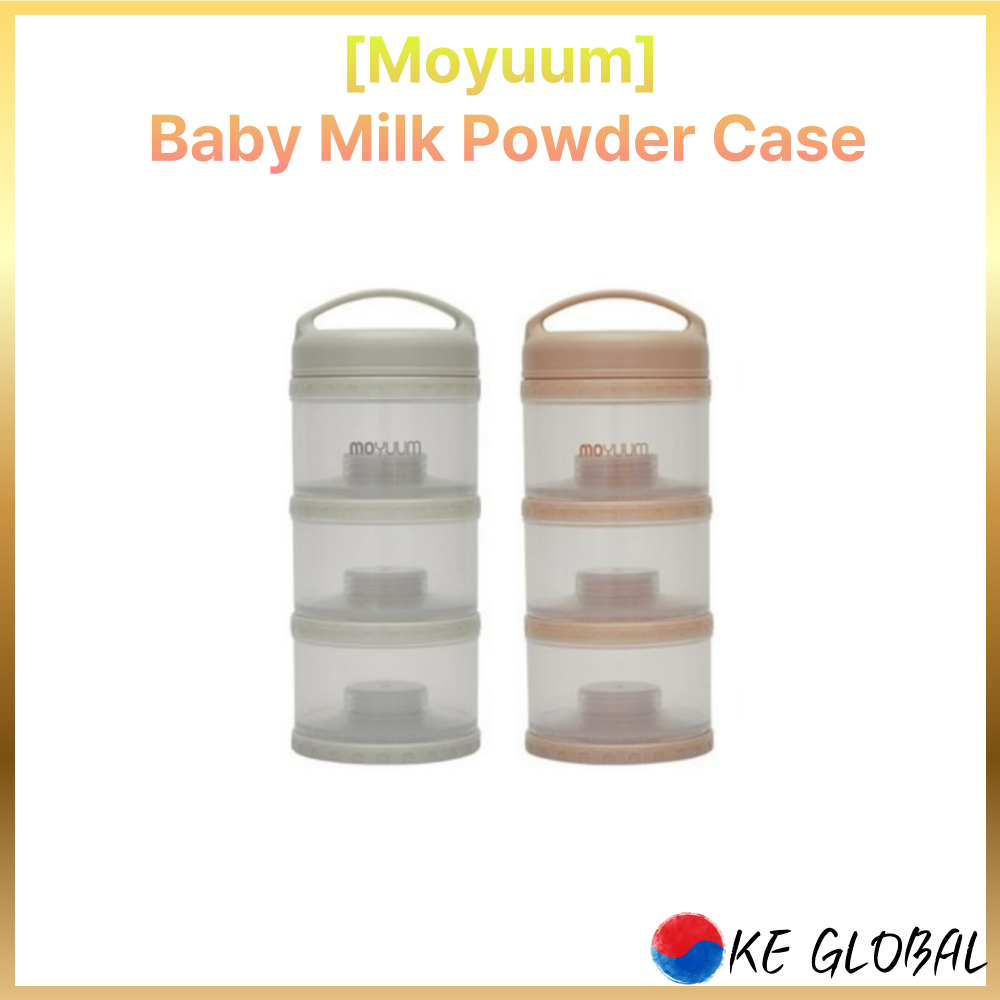 [Moyuum] 3/5 Tier Milk Powder Case – Beige, Cloud White, Black Rabbit ...