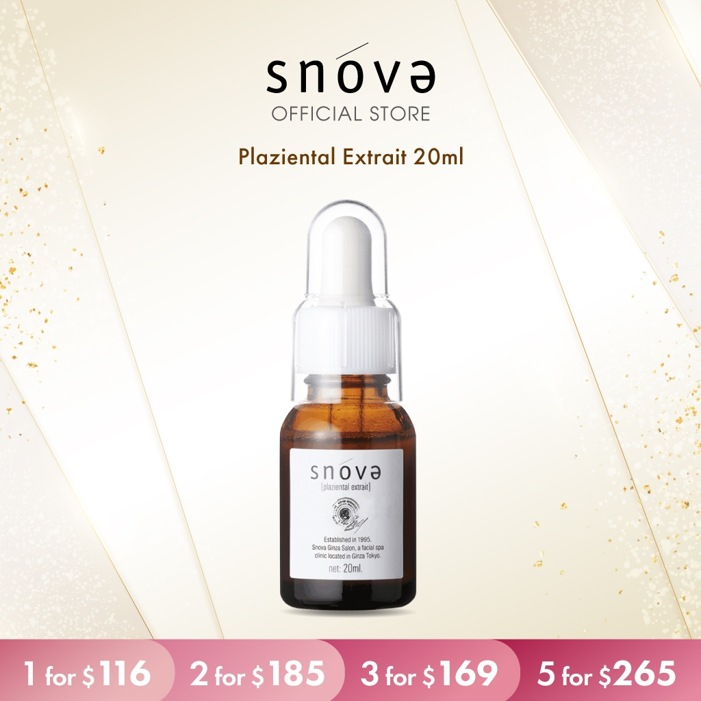 SNOVA Plaziental Extrait Japanese Ver. 20ml | Shopee Singapore