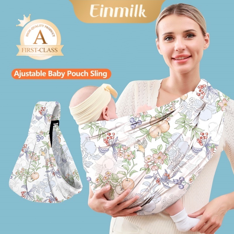 Gift Box】Einmilk Baby Carrier Adjustable Comfort Side Baby Sling