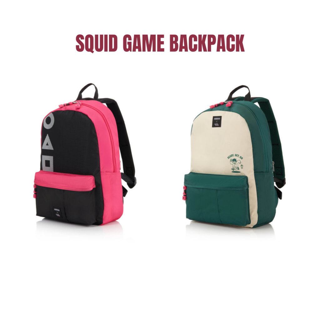 American Tourister Squid Game Backpack – Limited Edition, Stylish ...