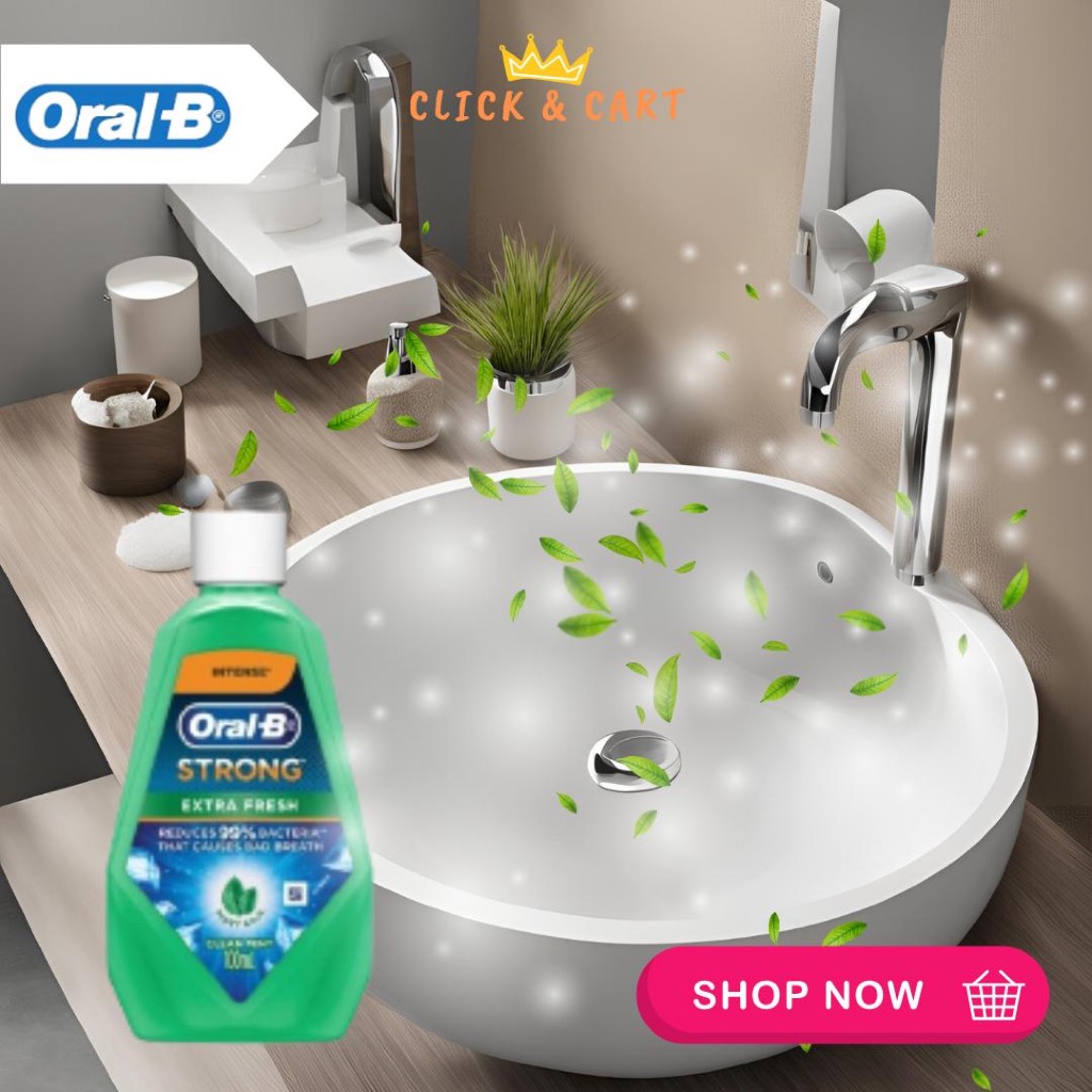 Oral B Mouth Rinse 100ml.- Extra Fresh (Expiry: June 2025) | Shopee ...