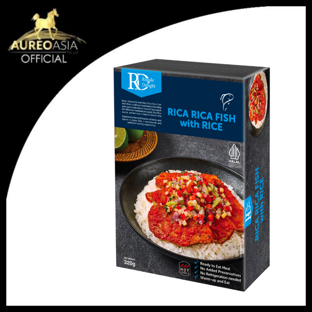 Royale Delight Rica Rica Fish with Rice | Shopee Singapore