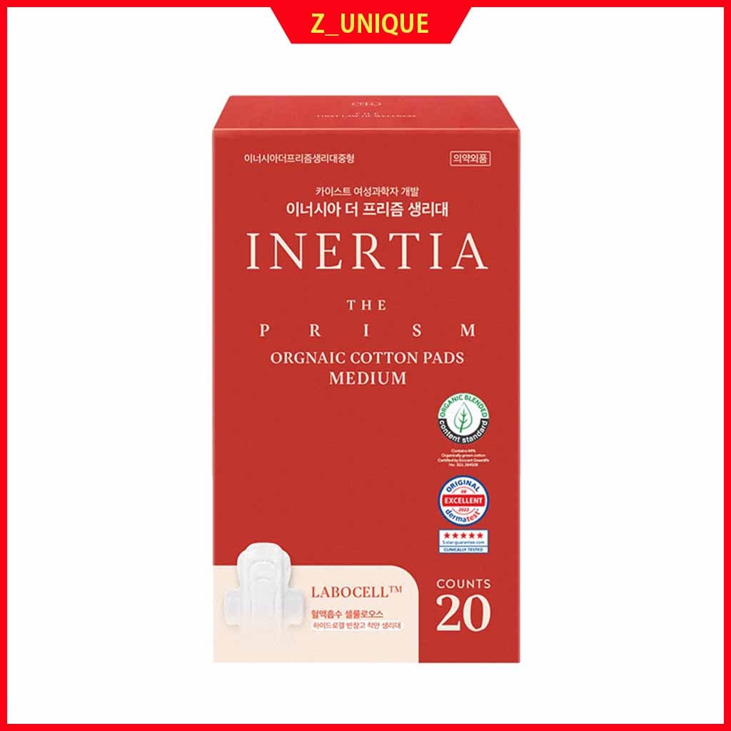 INERTIA The Prism Premium Organic Cotton Winged Pads (20PCS) – Ultra ...