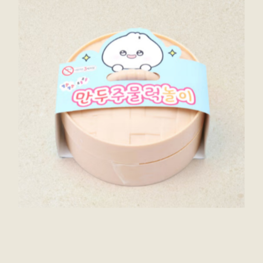 Daiso Mandu Jumulreok Play Set Dumpling Shape Play For Kids Clay 