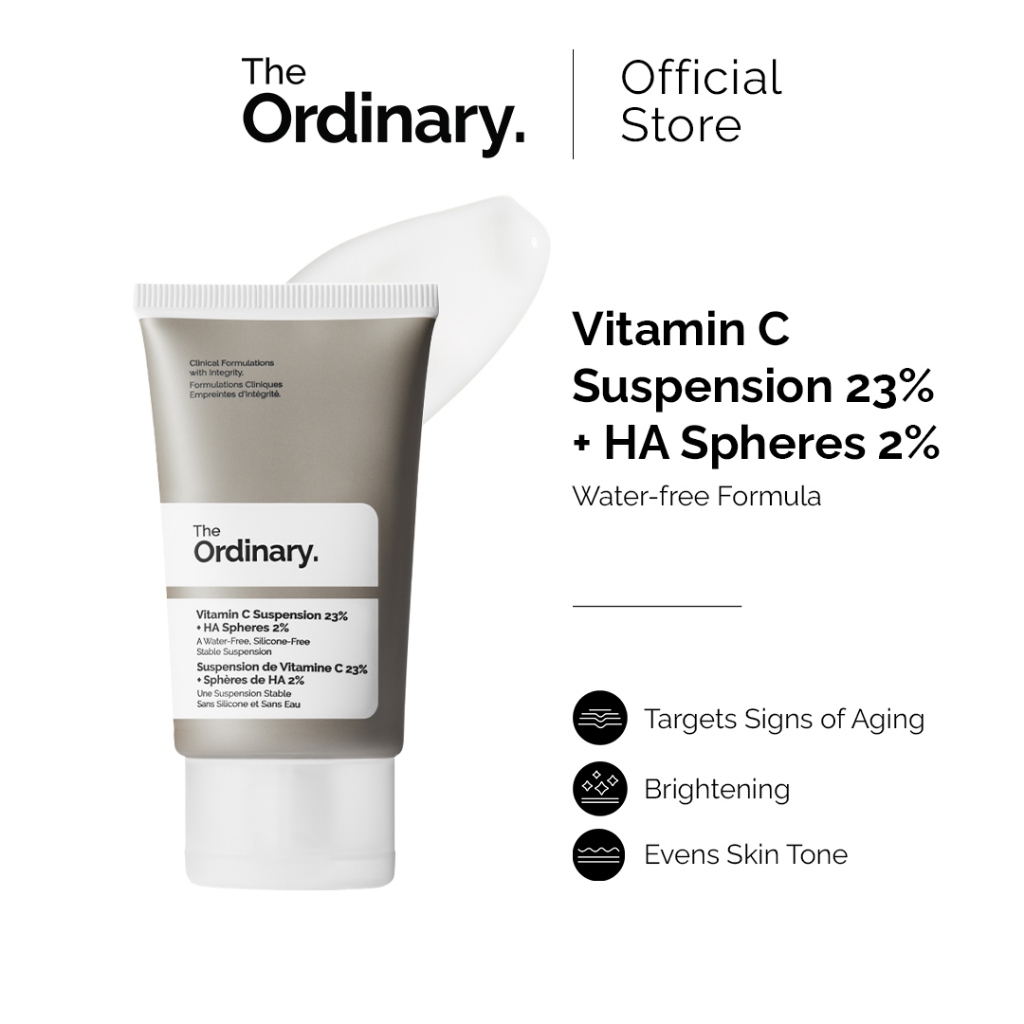 The Ordinary Vitamin C Suspension 23% + HA Spheres 2% - 30mL ...