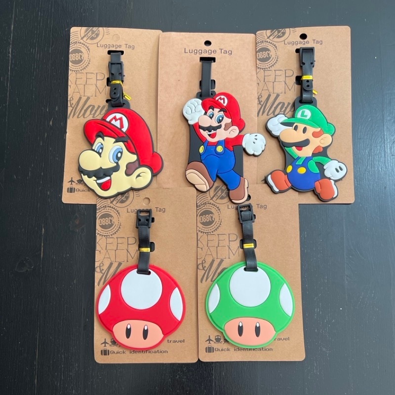 Cartoon Luggage Tags Bag Tags Super Mario | Shopee Singapore
