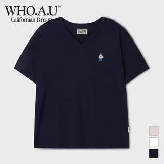 【韓国WHO.A.U フーアーユー】Rugby Colorblock T-shirt WHO.A.U Official, Online Shop Jul 2025 | Shopee Singapore