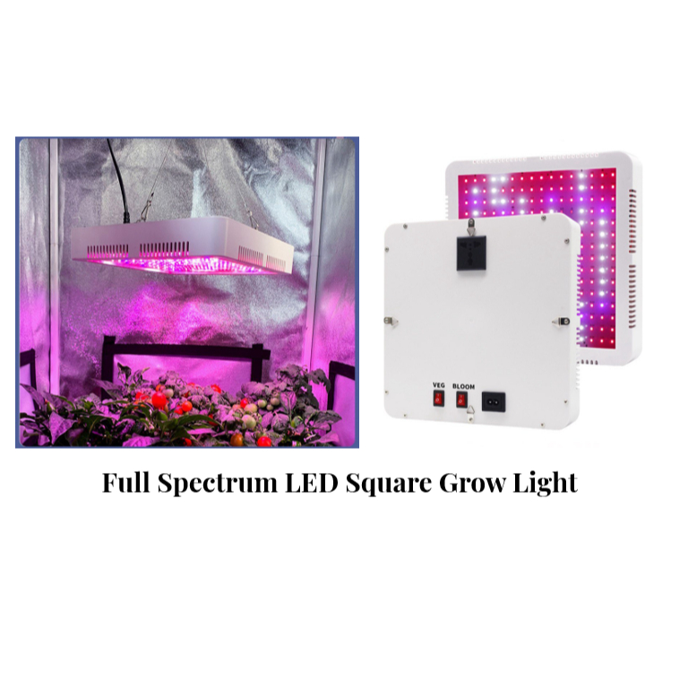 LED Full Spectrum Square Grow Light 45W for Plants Vegetable Flower and ...