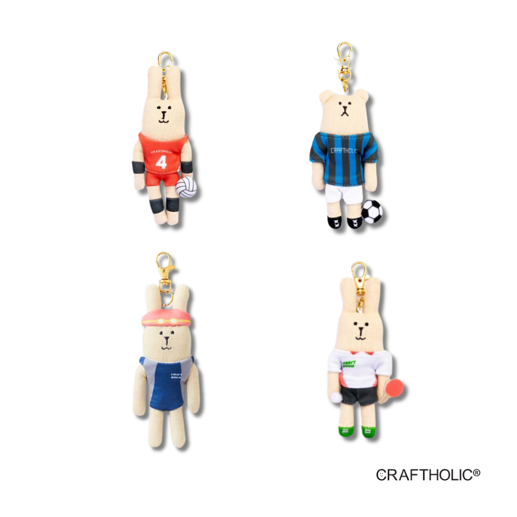 Craftholic Sports Craft Plush Keychain | Shopee Singapore