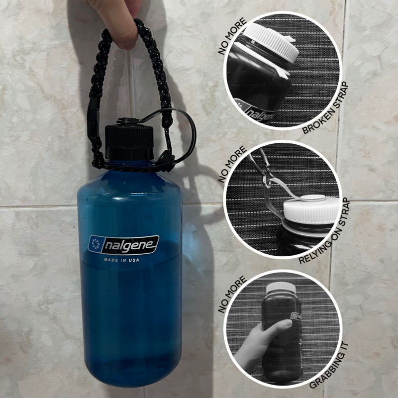 Nalgene Paracord Water Bottle Holder Replacement for Broken