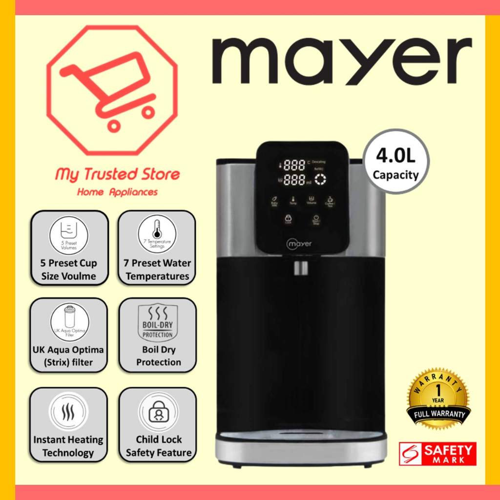 Mayer MMIWD4008 4L Instant Heating Water Dispenser with Filter Shopee