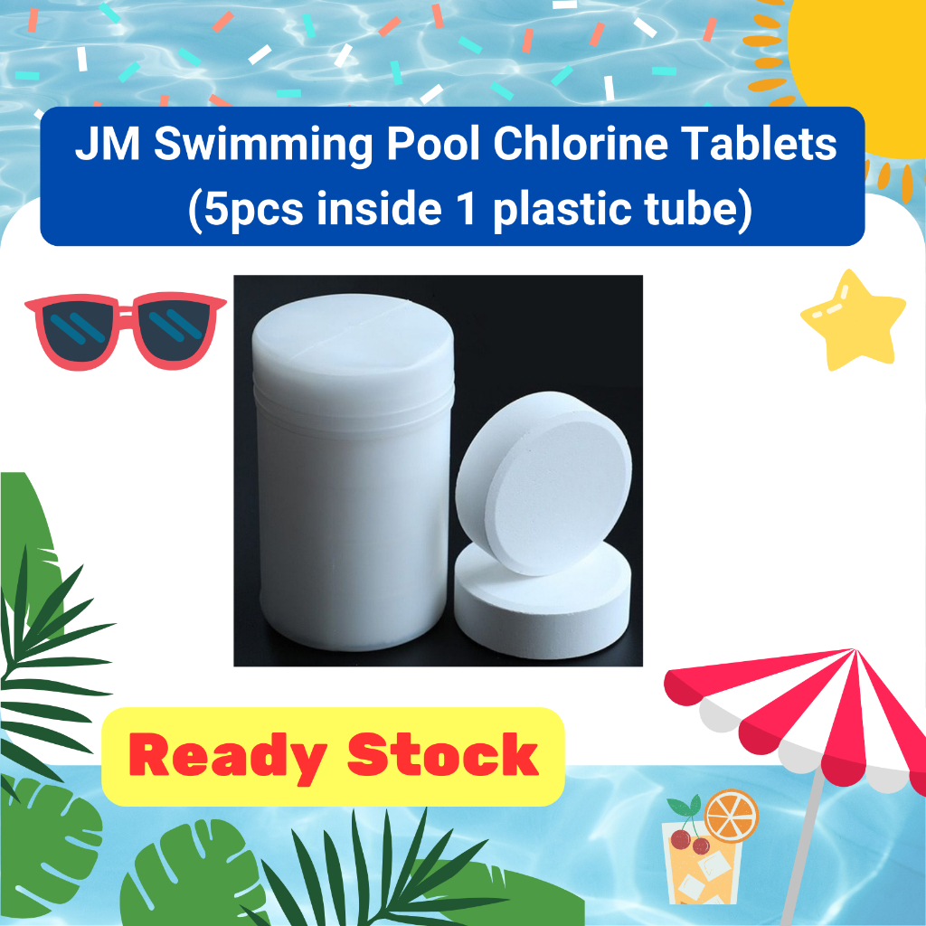 Chlorine Tablets (TCCA, 90) 3Inch for Swimming Pools, Water Features