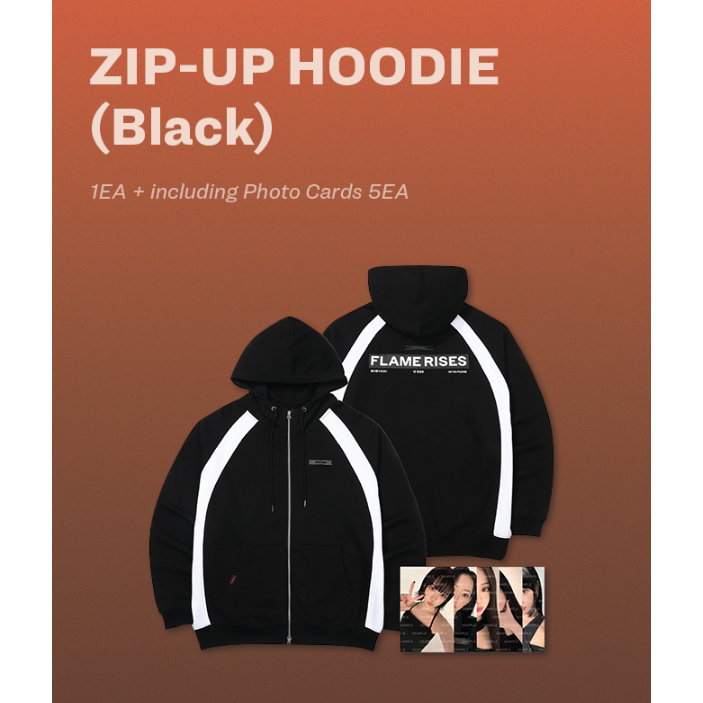 LE SSERAFIM JACKET black PHOTO CARDS 5枚（LE SSERAFIM
