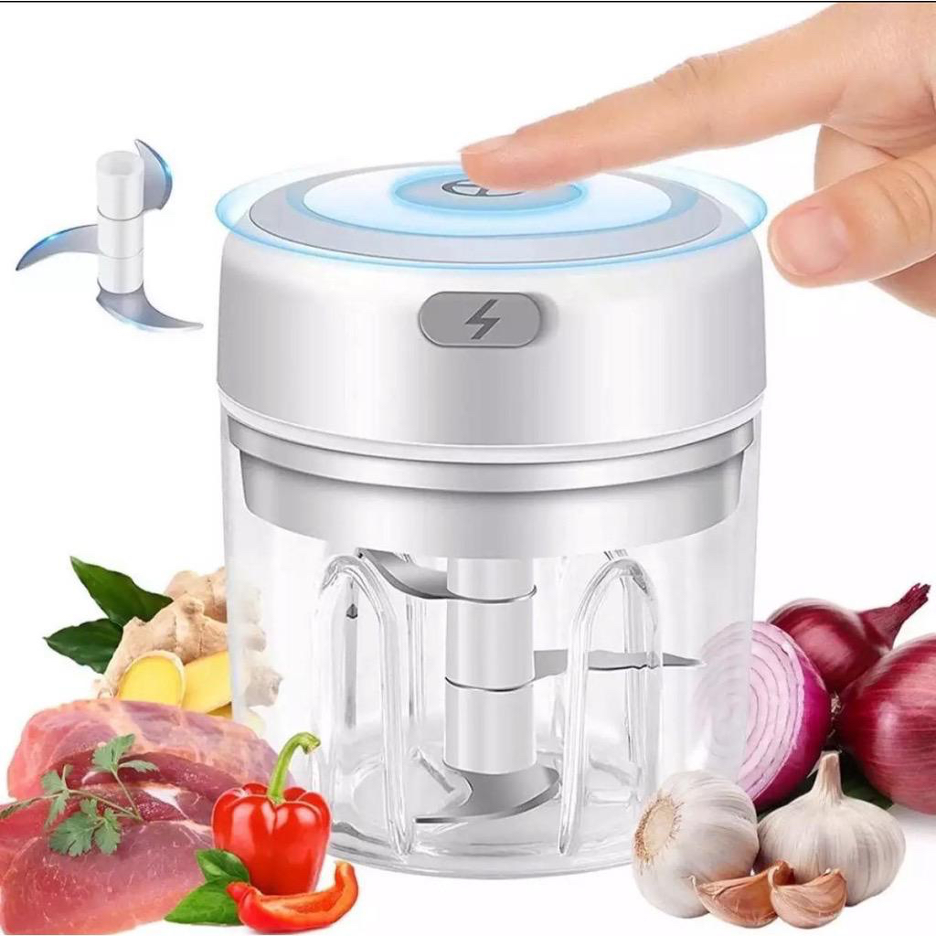 [SG STOCKS] Wireless Portable Electric Mini Food Mincer Processer ...