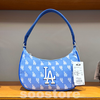 MLB Korea Monogram Jacquard Hobo Bag