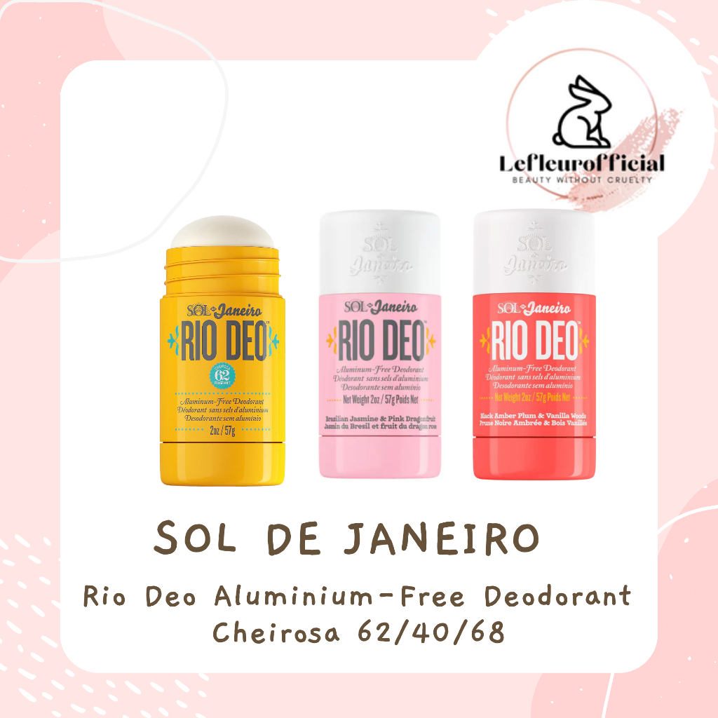 Sol de Janeiro Deodorant Rio Deo AluminumFreeCheirosa 62/40 Shopee Singapore