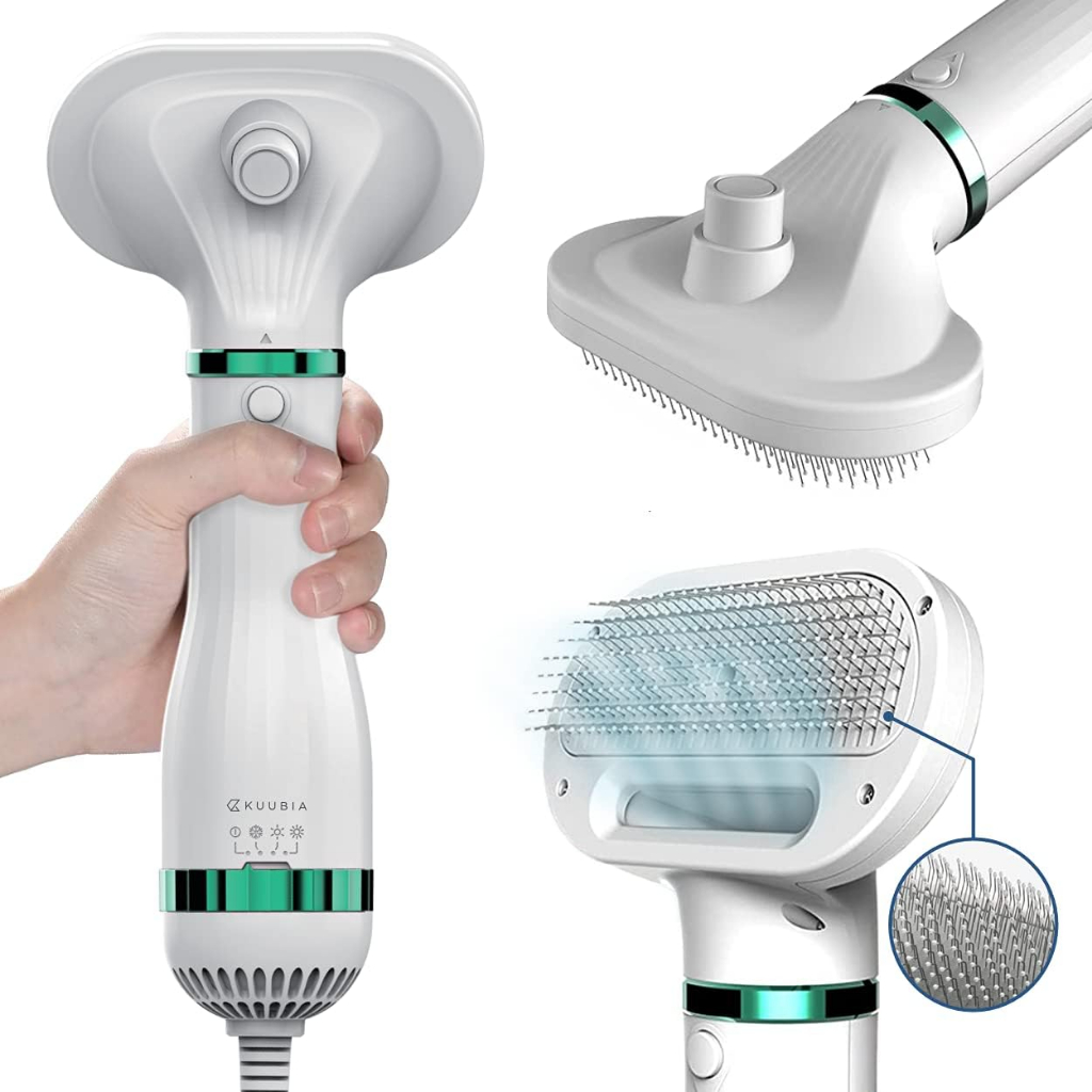 2917 PORTABLE AND QUIET 2 IN 1 PET HAIR DRYER WITH SELF CLEANING
