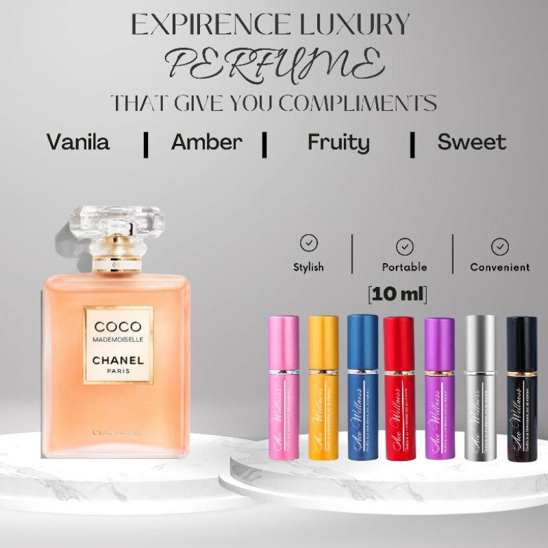 10ml]Chanel Coco Mademoiselle EDP Travel-Size Fragrance - Seduce