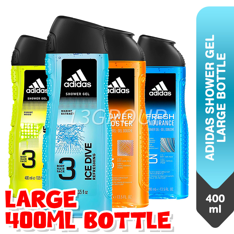 Adidas Shower Gel Body Wash (Large Bottle), 400ml Shopee Singapore
