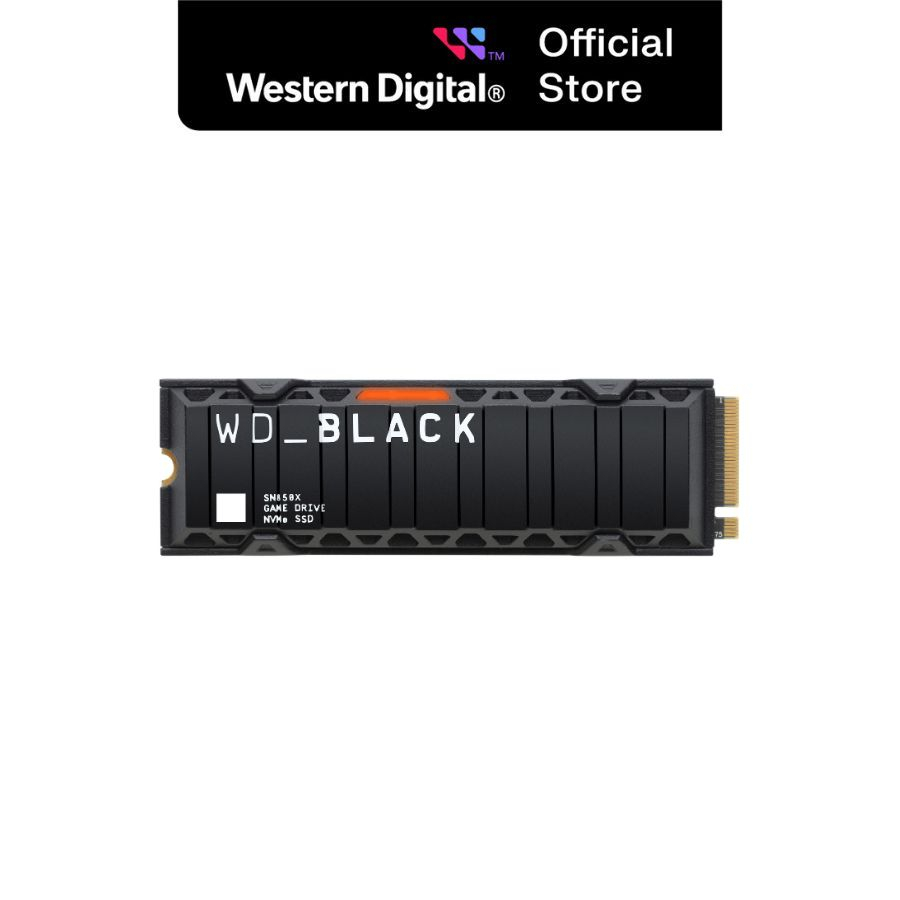 WD Black™ SN850X NVMe™ SSD with Heatsink (1TB / 2TB) | Shopee