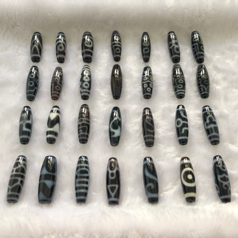 SG Ready Stock] Dzi Bead 蓝沁天珠一眼二眼三眼四眼五眼六眼七眼九眼