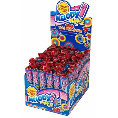 Chupa Happy Tune lollipops - Cola/StrawberryMix (15g x30sticks ...