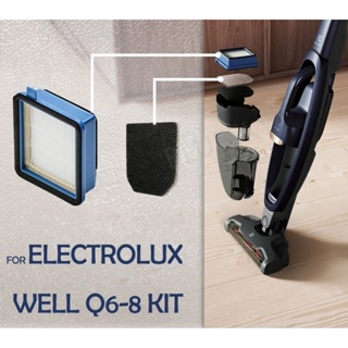 Electrolux VCSK4 Kit Filtro aria + filtro motore + filtro schiuma +  fragranza profumo per aspirapolvere