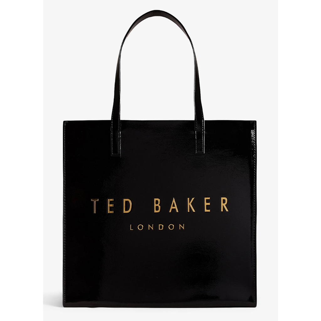 ⭐️AUTHENTIC⭐️Ted Baker Bag FAUX LEATHER Crosshatch Tote
