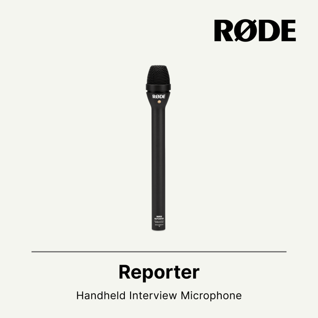 Rode Reporter Omnidirectional Handheld Interview Microphone with XLR ...