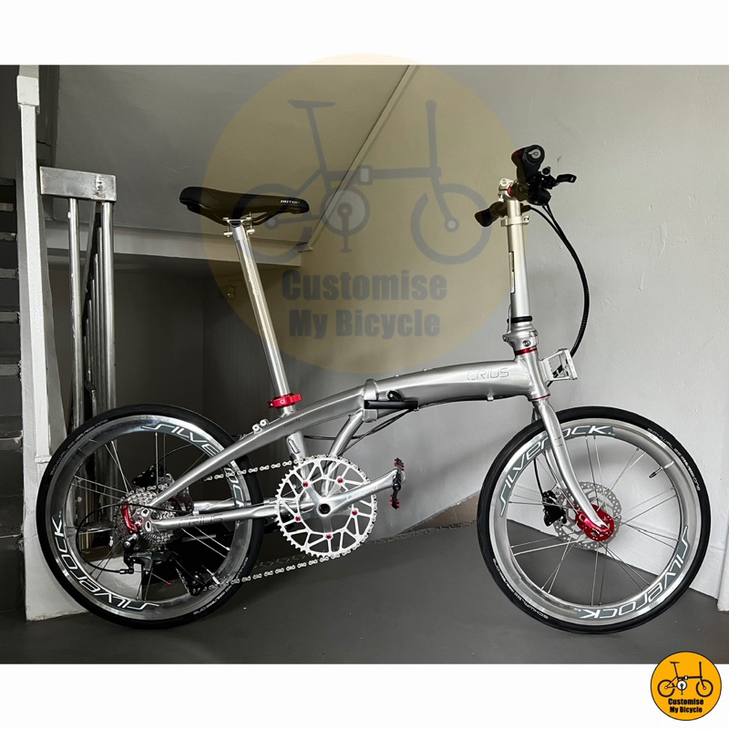 Crius Velocity 22” • 10 Gears Shimano • Silverock Wheelset • Schwalbe