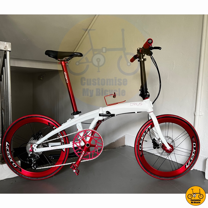 Aero folding hot sale bike