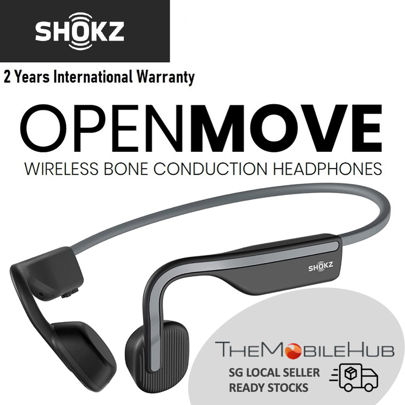 Shokz OpenMove Bone Conduction Wireless Bluetooth Sports Headphones