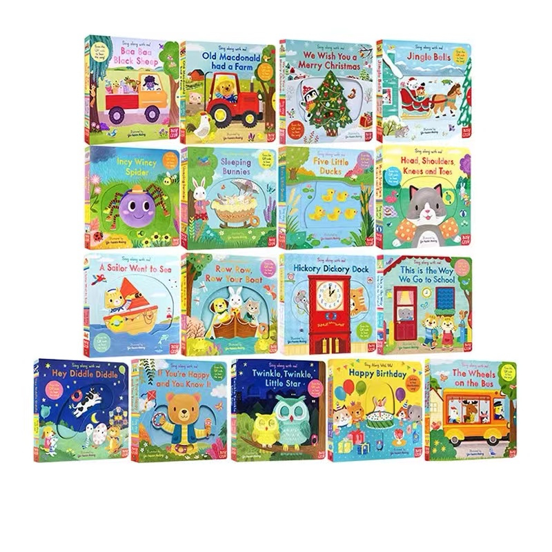 [SG] Classic Nursery Rhymes Sing Along with Me Interactive Board Book ...