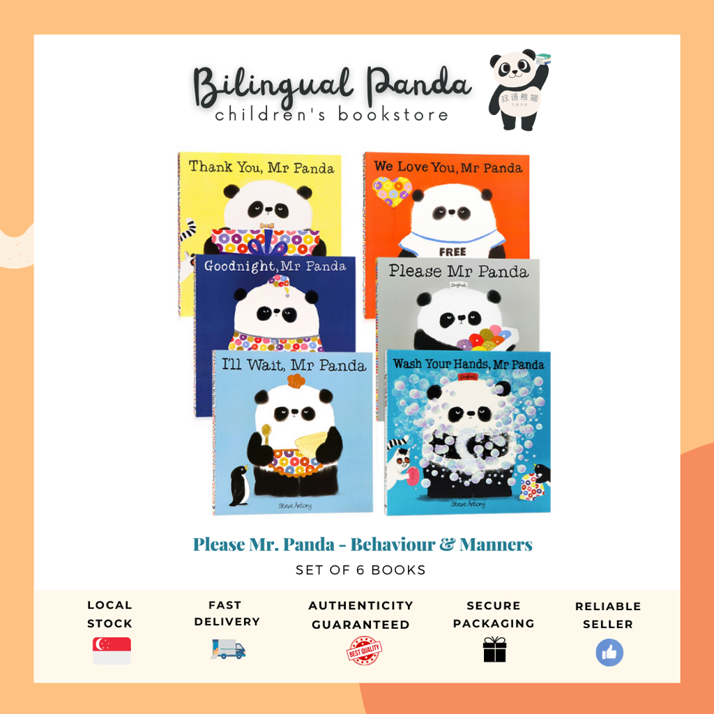 [SG Readystock] Please Mr. Panda, Thank You Mr. Panda Behaviour