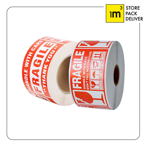 Fragile Label 300/500 Pieces | Shopee Singapore
