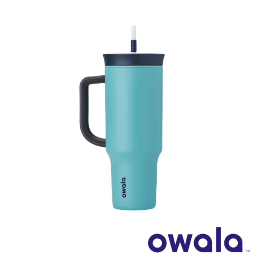 Owala 40oz (1182ml) Insulated Stainless Steel Tumbler, Assorted Colours ...