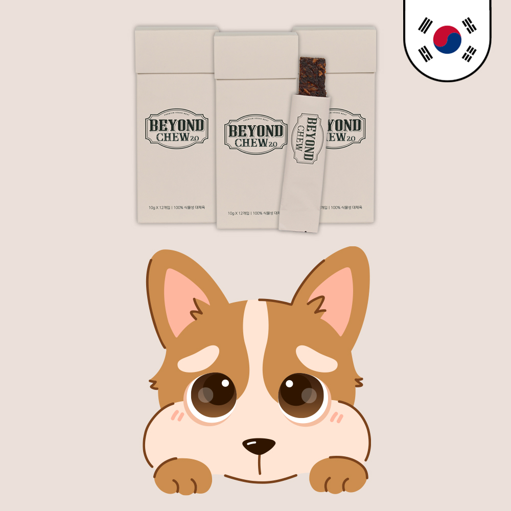 DOCTORBY BEYOND CHEW Puppy Dental Gum Teeth Vegetable Protein Dietary