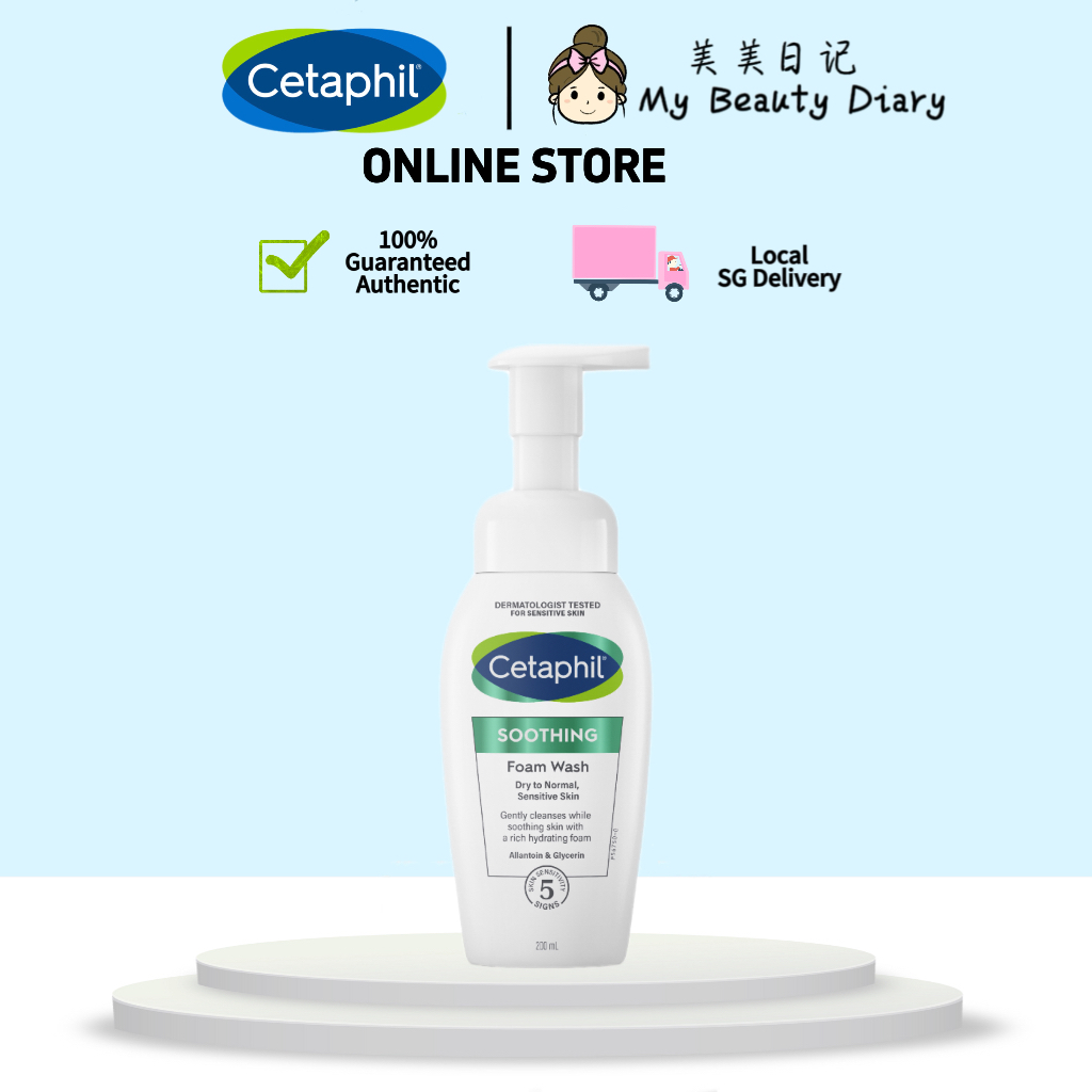 CETAPHIL SOOTHING FOAM WASH 200ML | Shopee Singapore