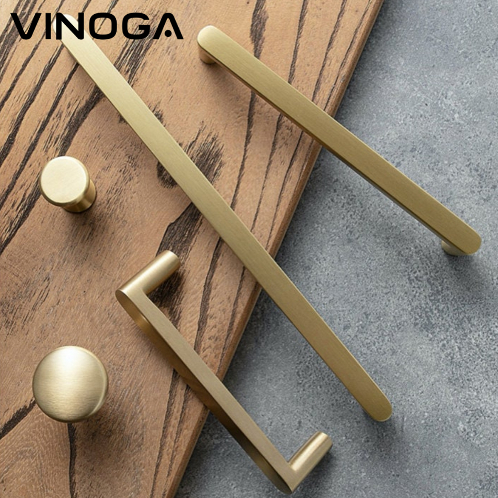 [SG STOCK] VINOGA Brass Handle V106, Furniture Handle, Wardrobe