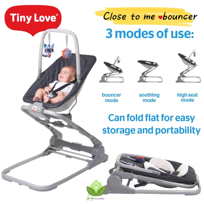TinyLove 3 In 1 Close To Me Bouncer Luxe Shopee Singapore