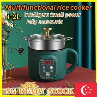 220V Pink Rice Cooker 1.6L Mini Smart Appointment Touch Control
