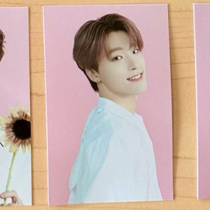 SEVENTEEN Cafe in Seoul - Hoshi / Jun / Vernon / Dino Drink