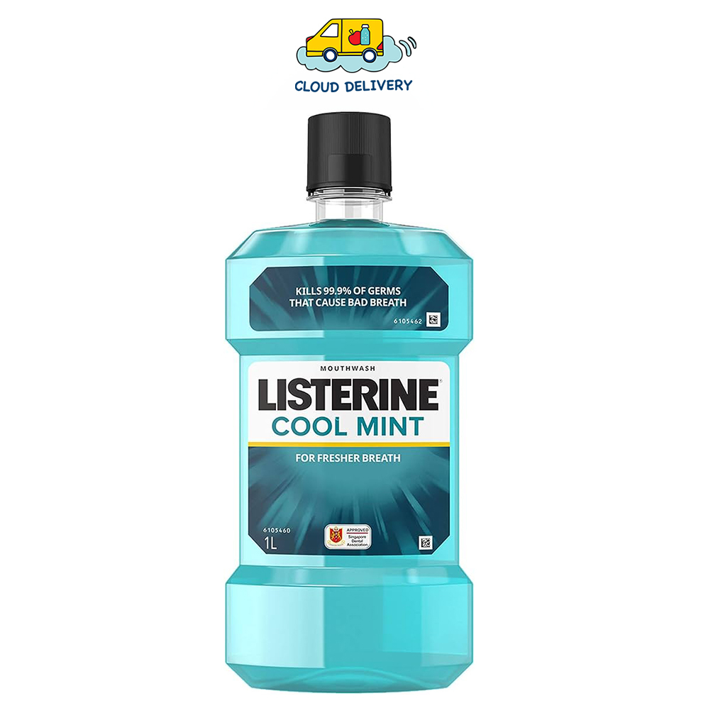 LISTERINE Mouthwash Cool Mint 1000ml Expiry 31 Oct 2024 Shopee