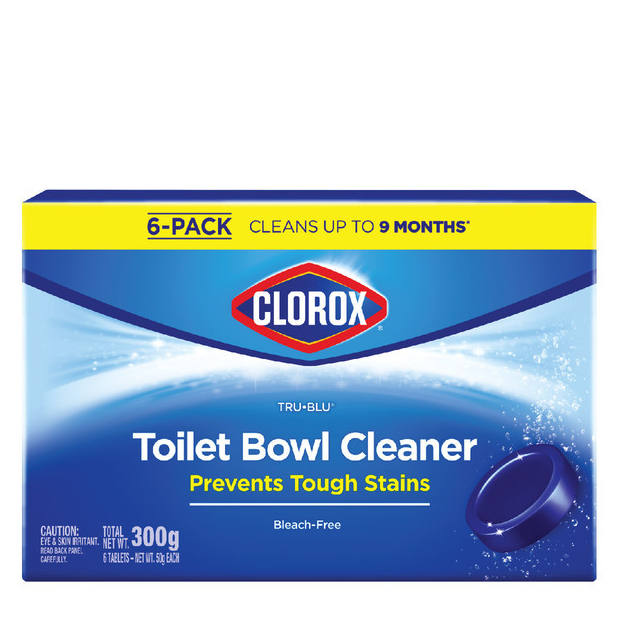 CLOROX TruBlu Toilet Bowl Cleaner 6sx50g Shopee Singapore