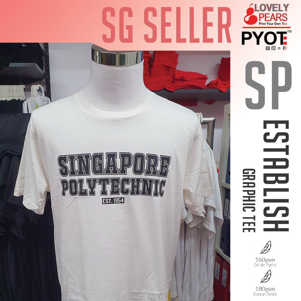 [EST] Singapore Polytechnic TShirts Shopee Singapore
