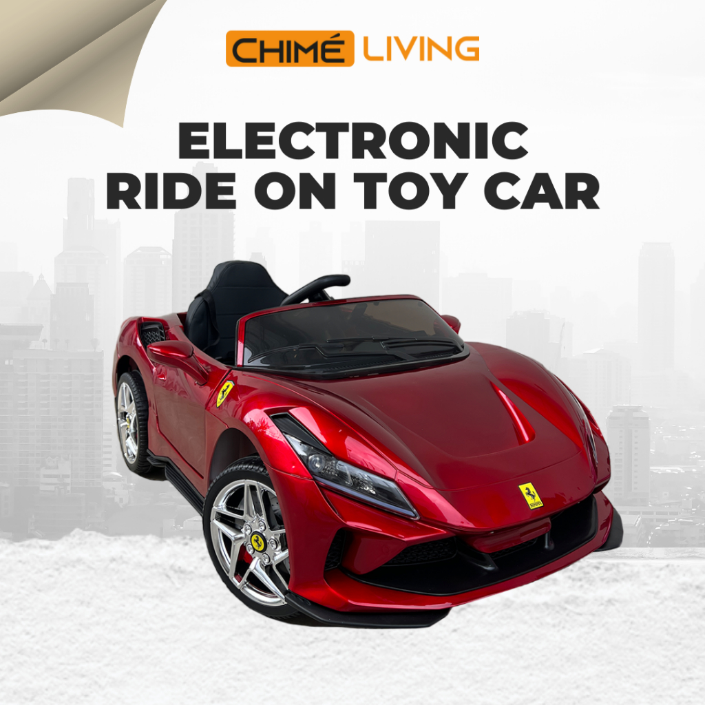 Ferrari electric cheap car toy