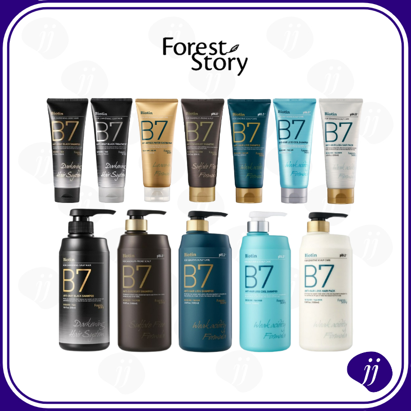 [Forest Story] Biotin B7 Shampoo Treatment Pack Anti Hair Loss Water