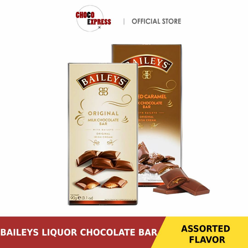 Baileys Liquor Chocolate Bar Salted Caramel Truffle /Product of